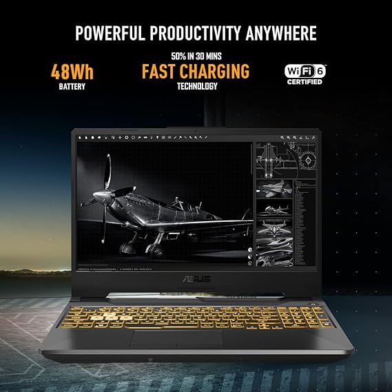 ASUS TUF Gaming A15, AMD Ryzen 7 7435HS Gaming Laptop - Image 7